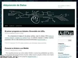 Sites similar to adquisiciondedatos.wordpress.com