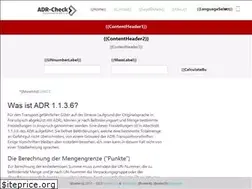 Sites similar to adr-check.com