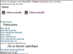 Sites similar to adrea.fr