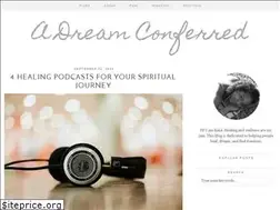 Sites similar to adreamconferred.com