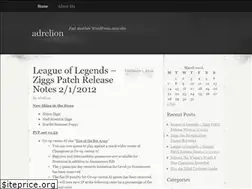Sites similar to adrelion.wordpress.com