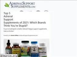 Sites similar to adrenalsupportsupplements.com