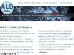 Sites similar to adrenoleukodystrophy.info
