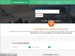 Sites similar to adresbilgini.com