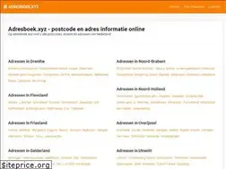Sites similar to adresboek.xyz