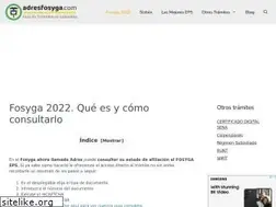 Sites similar to adresfosyga.com