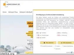 Sites similar to adressbar.de