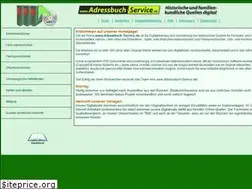 Sites similar to adressbuch-service.de