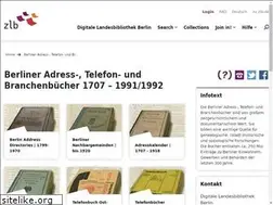 Sites similar to adressbuch.zlb.de