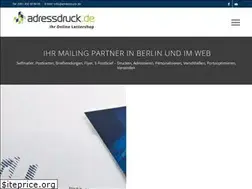 Sites similar to adressdruck.de
