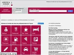 Sites similar to adresse-horaire.com