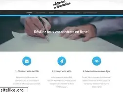 Sites similar to adresse-resiliation.fr