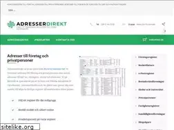 Sites similar to adresserdirekt.se