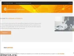 Sites similar to adriaansattorneys.com