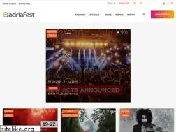 Sites similar to adriafest.com