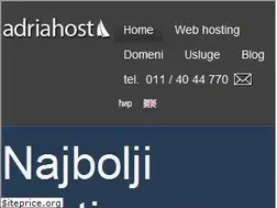 Sites similar to adriahost.net