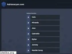 Sites similar to adrianaryan.com