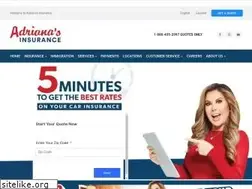 Sites similar to adrianasinsurance.com