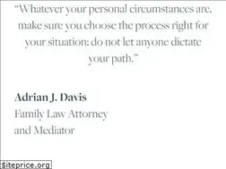 Sites similar to adriandavisfamilylaw.com