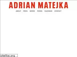 Sites similar to adrianmatejka.com