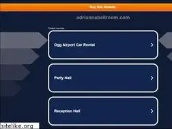 Sites similar to adriannaballroom.com