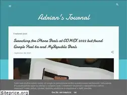 Sites similar to adriansjournal.blogspot.com