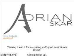 Sites similar to adrianskar.com