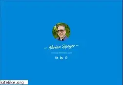 Sites similar to adrianspeyer.com