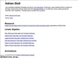 Sites similar to adrianstoll.com