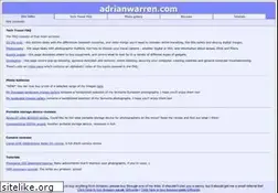 Sites similar to adrianwarren.com