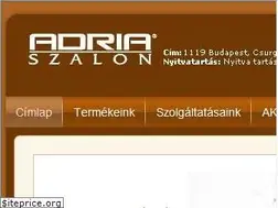 Sites similar to adriaszalon.hu
