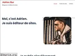 Sites similar to adrienbur.fr