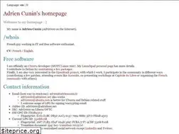 Sites similar to adriencunin.fr