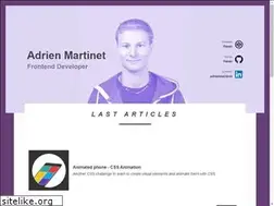 Sites similar to adrienmartinet.com