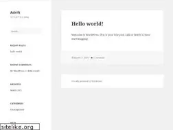 Sites similar to adriftthemovie.com