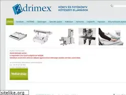 Sites similar to adrimex.hu