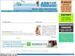 Sites similar to adroitjobs.com