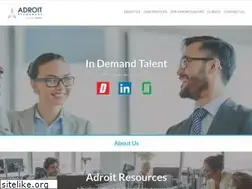 Sites similar to adroitresources.com