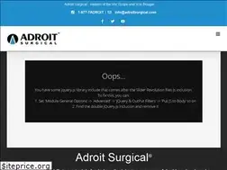 Sites similar to adroitsurgical.com