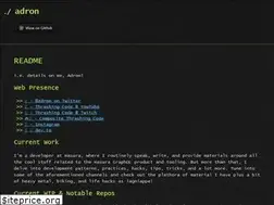 Sites similar to adron.me