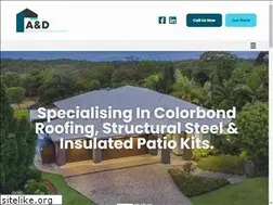 Sites similar to adroofing.com.au