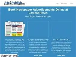 Sites similar to ads2publish.com