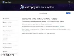 Sites similar to adsabs.github.io