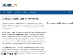 Sites similar to adsafe.org