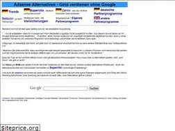 Sites similar to adsense-alternativen.de