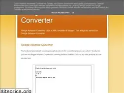 Sites similar to adsense-convert.blogspot.com