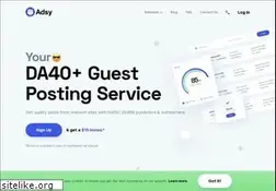 Sites similar to adsy.com