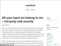 Sites similar to adtechmadness.wordpress.com