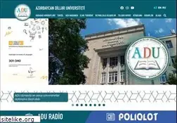 Sites similar to adu.edu.az