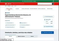 Sites similar to aduanet.gob.pe